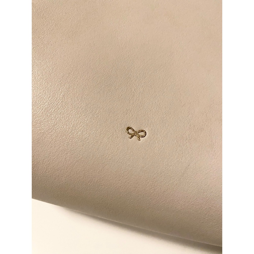 Anya Hindmarch Ebury Shopper II Gray Leather Tote Googly Eyes Steam Circus - Picture 3 of 16